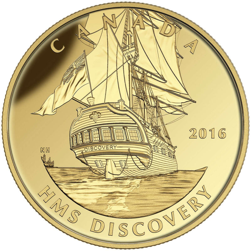 2016 $200 Tall Ships Legacy: Discovery - Pure Gold Coin Default Title