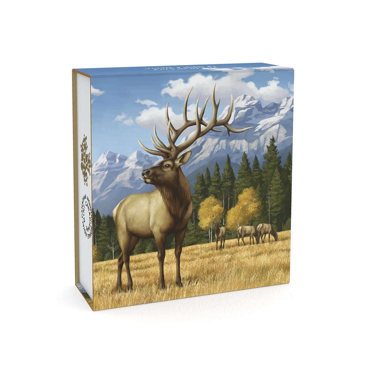 2016 $100 for $100 The Noble Elk - Pure Silver Coin Default Title