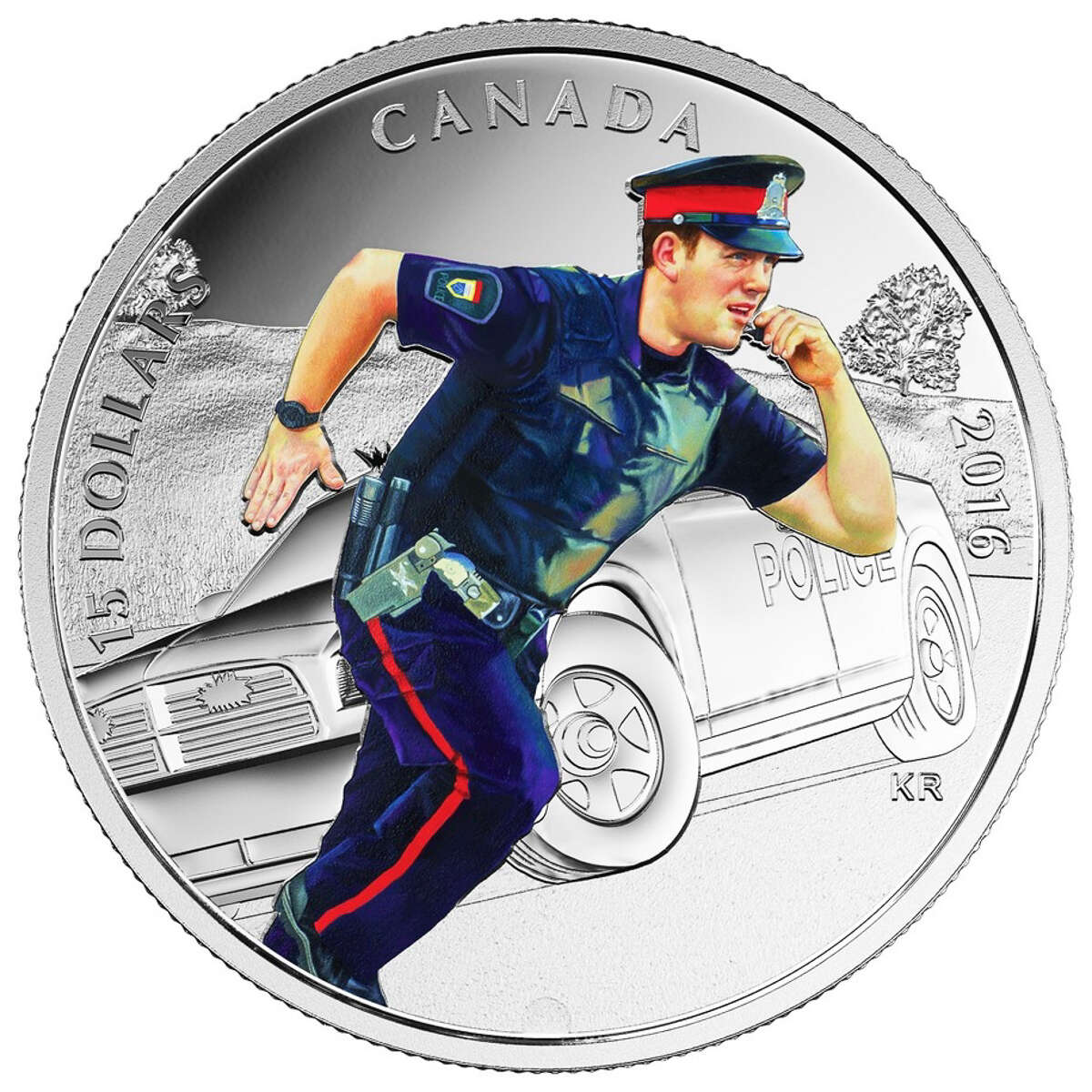 2016 $15 National Heroes: Police - Pure Silver Coin Default Title