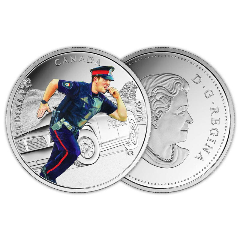 2016 $15 National Heroes: Police - Pure Silver Coin Default Title