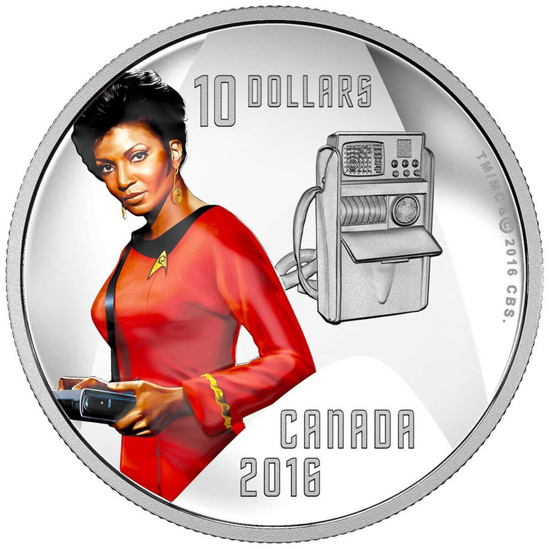 2016 $10 <i>Star Trek</i><sup>TM</sup>: Uhura - Pure Silver Coin Default Title