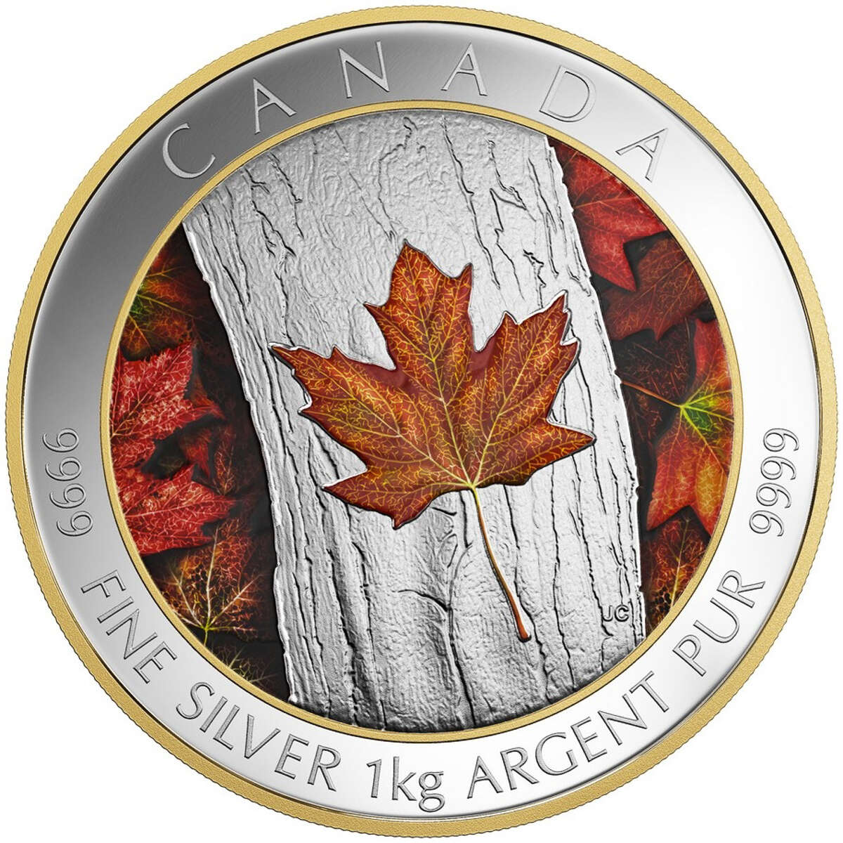 2016 $250 Maple Leaf Forever - Pure Silver Kilo Coin Default Title