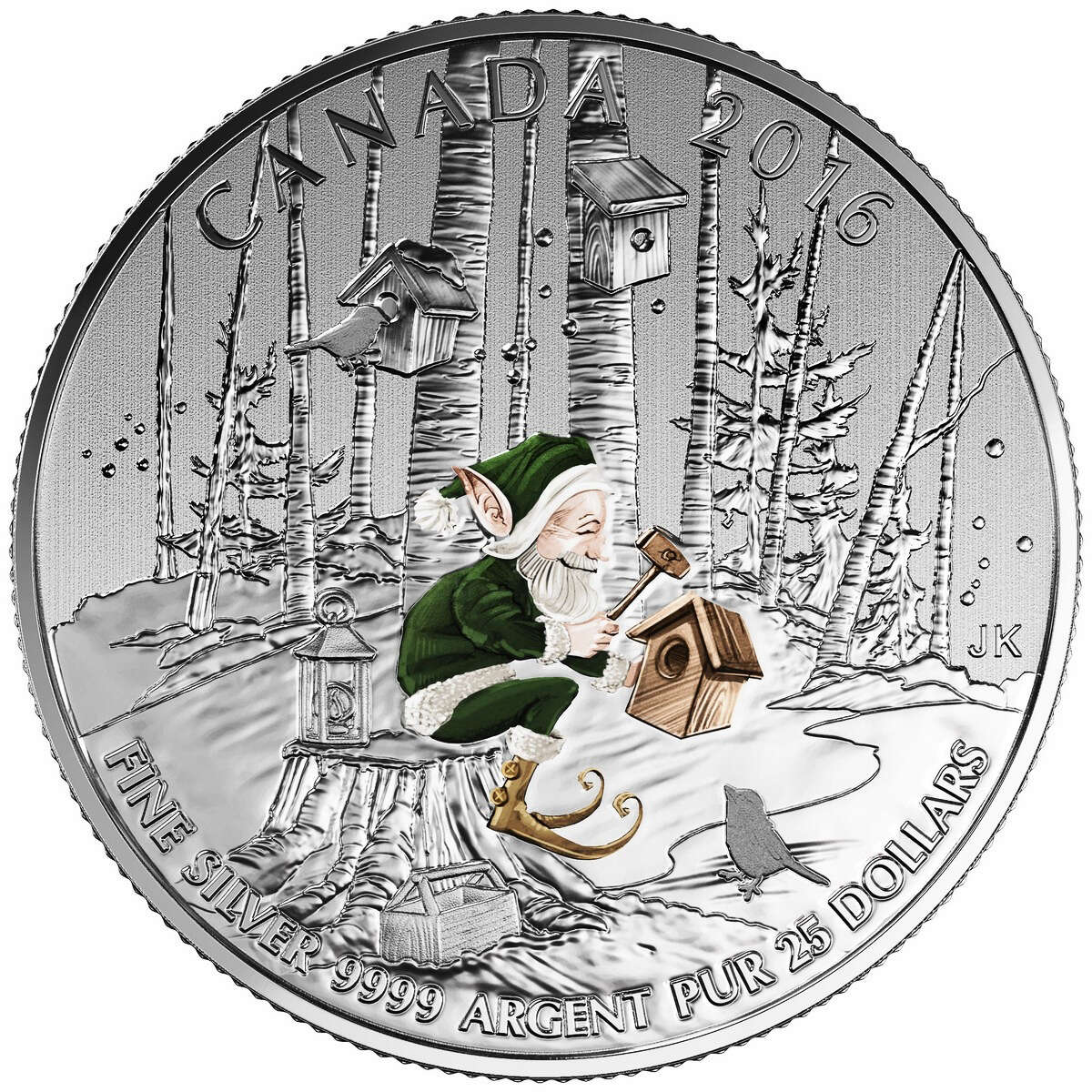 2016 $25 for $25 Woodland Elf - Pure Silver Coin Default Title