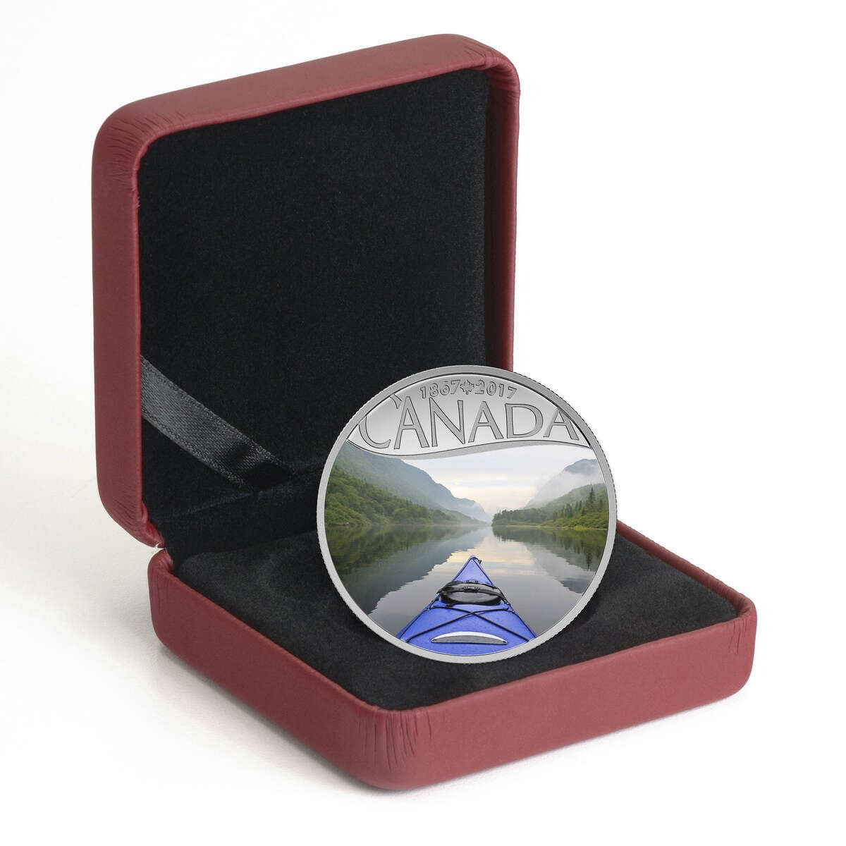 2017 $10 Celebrating Canada's 150th: Kayaking on the River (Quebec) - Pure Silver Coin Default Title