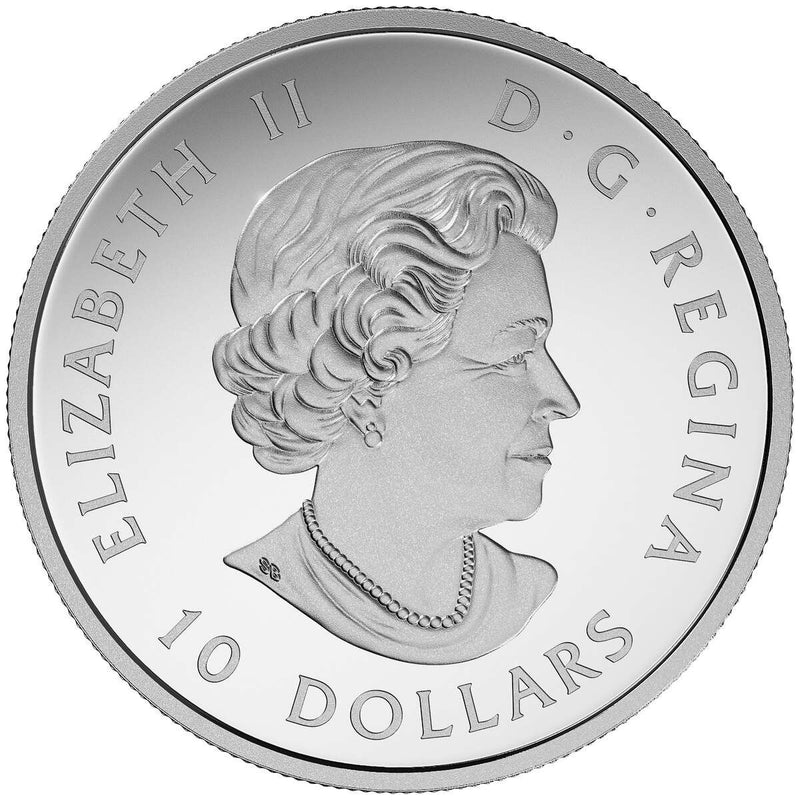 2017 $10 Celebrating Canada's 150th: Lighthouse at Peggy's Cove (Nova Scotia) - Pure Silver Coin Default Title