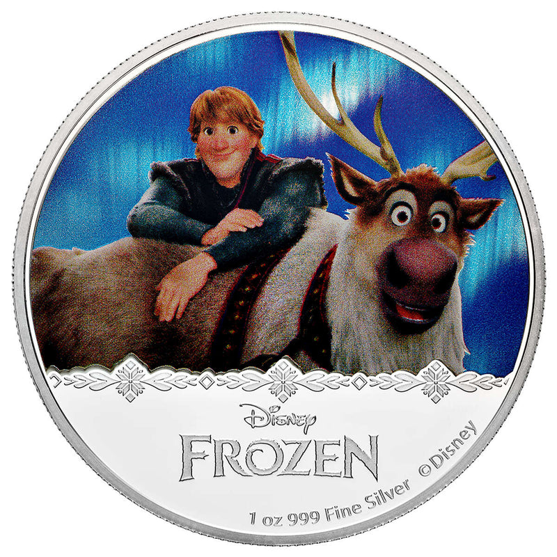 2016 $2 Disney Frozen: Magic of the Northern Lights Collection - Kristoff and Sven Default Title