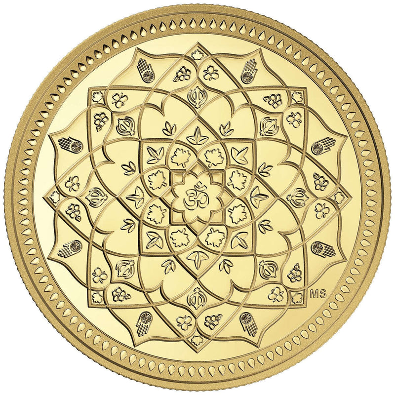 2016 $200 Diwali: Festival of Lights - Pure Gold Coin Default Title
