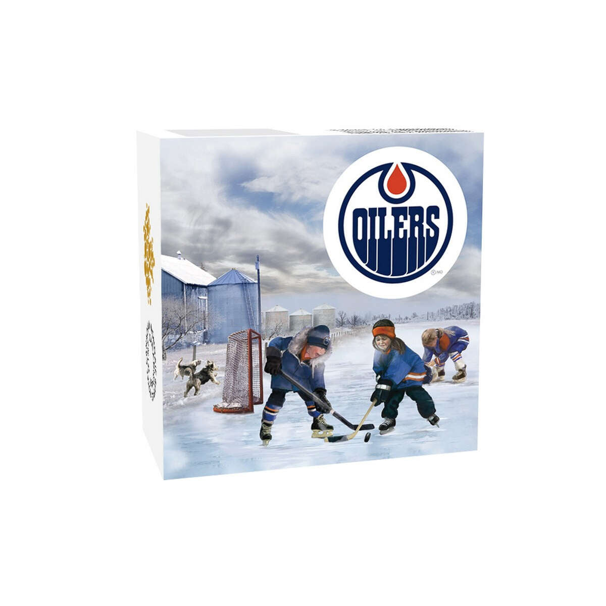 2017 $10 Passion to Play: Edmonton Oilers - Pure Silver Coin Default Title