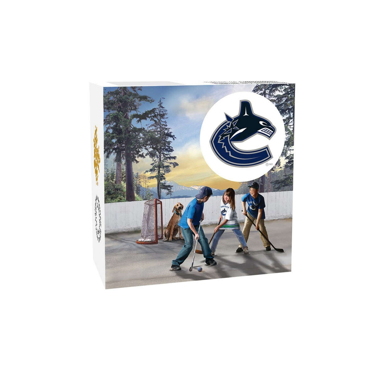 2017 $10 Passion to Play: Vancouver Canucks - Pure Silver Coin Default Title