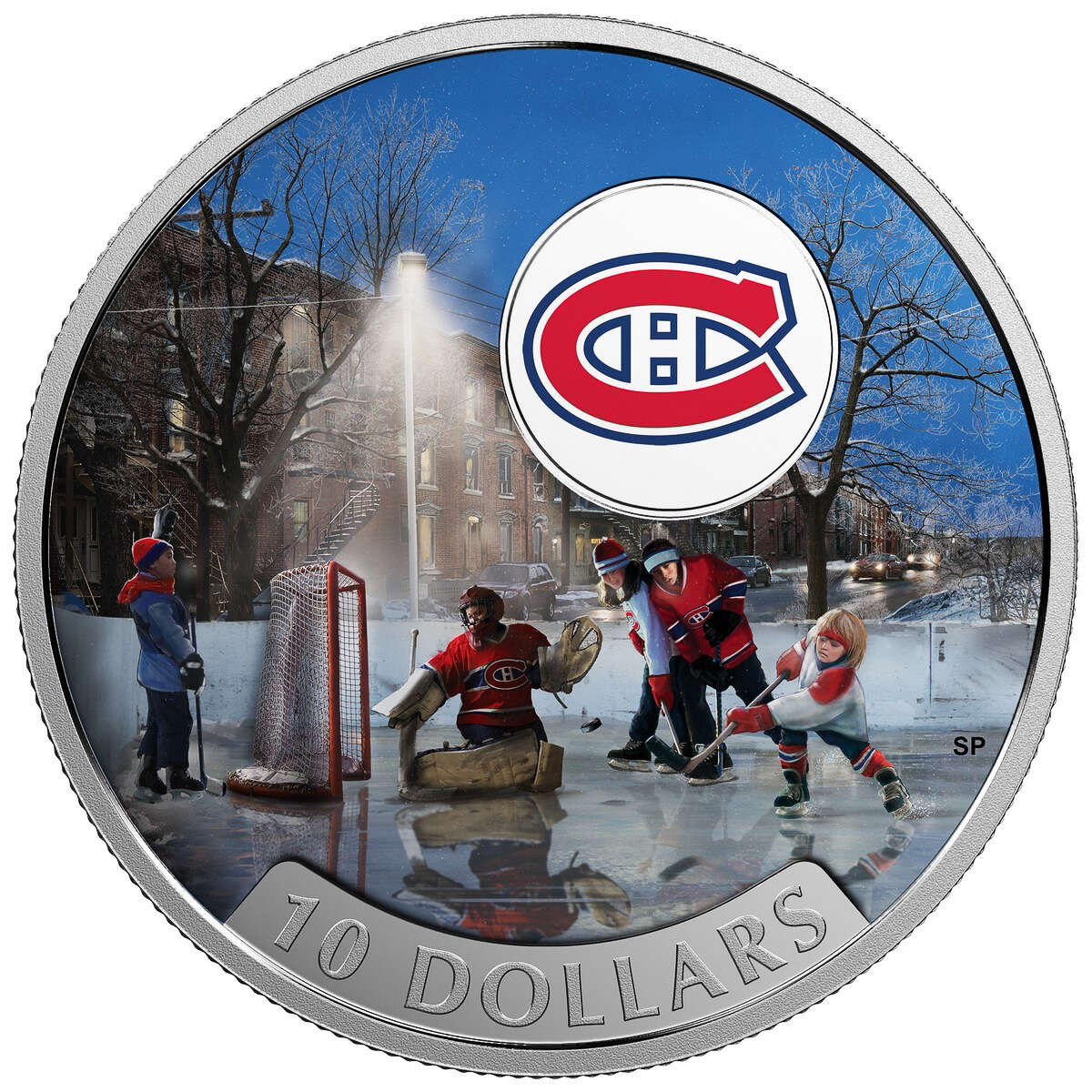 2017 $10 Passion to Play: Montreal Canadiens - Pure Silver Coin Default Title