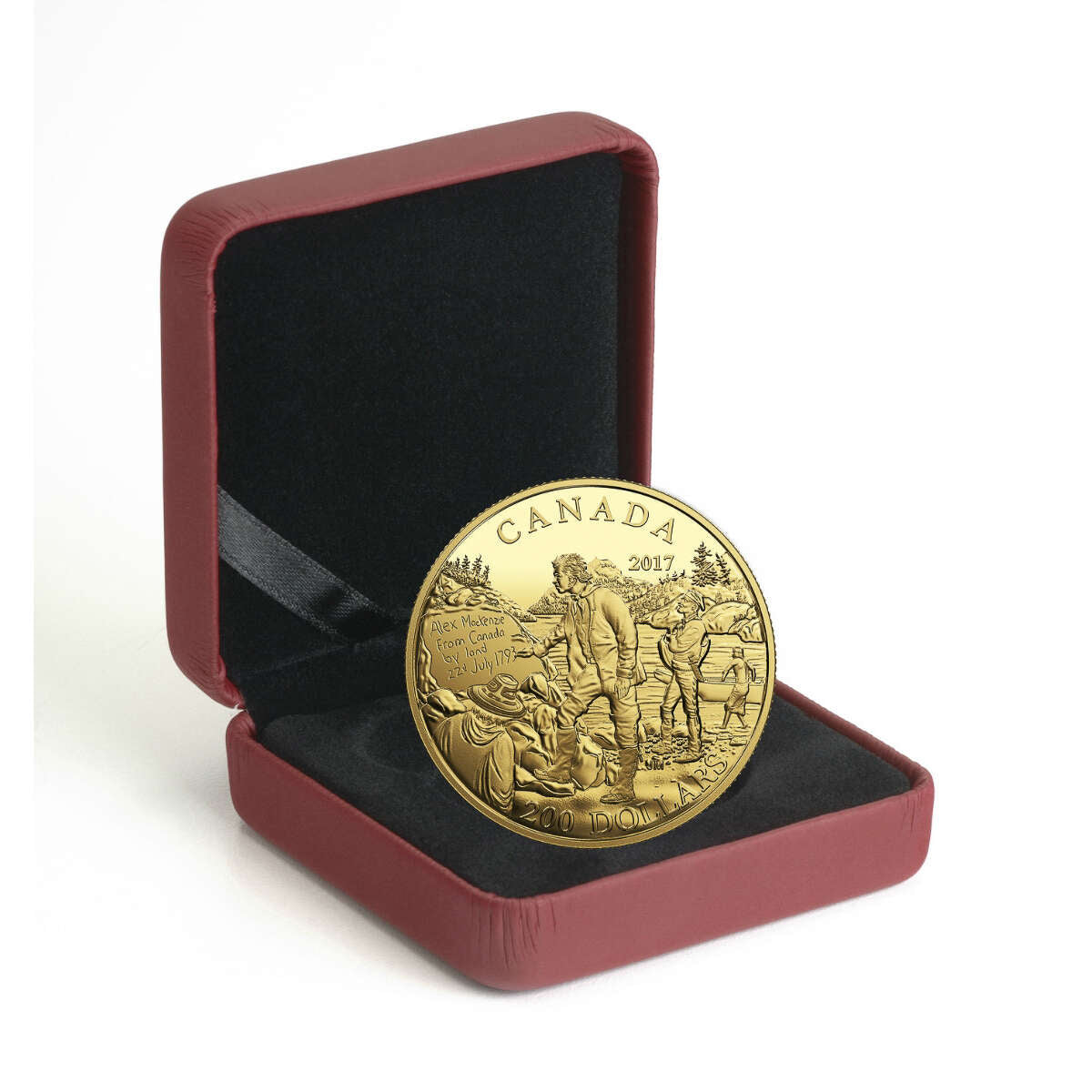 2017 $200 Great Canadian Explorers: Alexander Mackenzie - Pure Gold Co