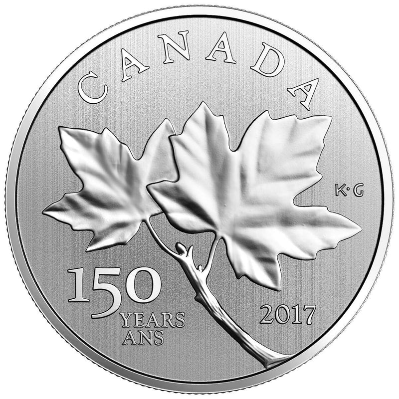 2017 $10 Maple Leaves - Pure Silver Coin Default Title