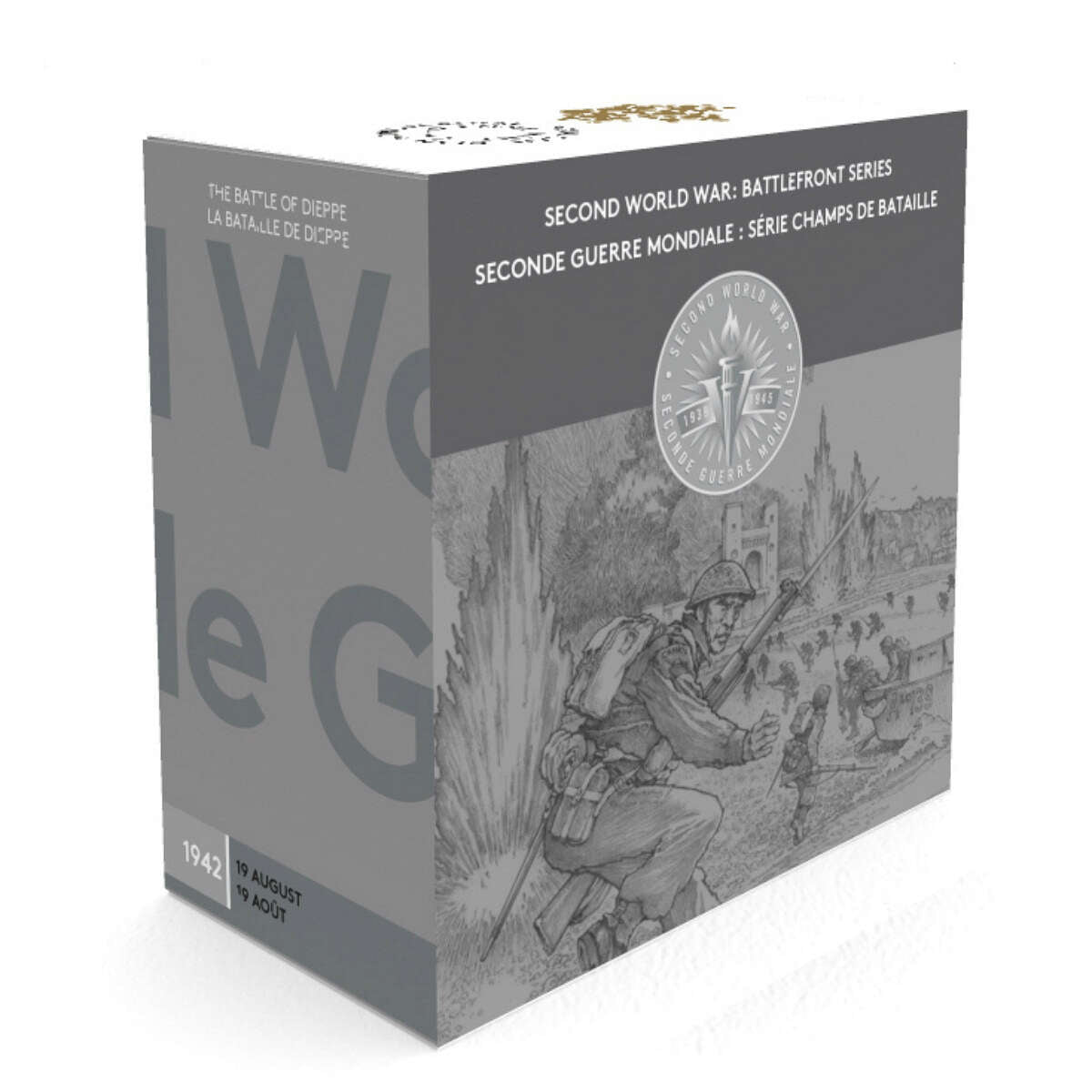 2017 $20 Battle -3 Dieppe - Pure Silver Coin