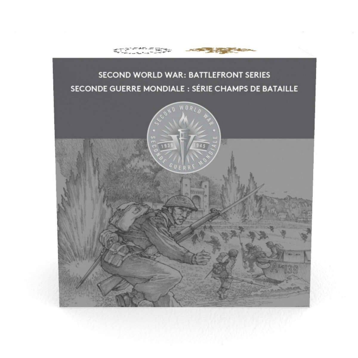 2017 $20 Battle -3 Dieppe - Pure Silver Coin