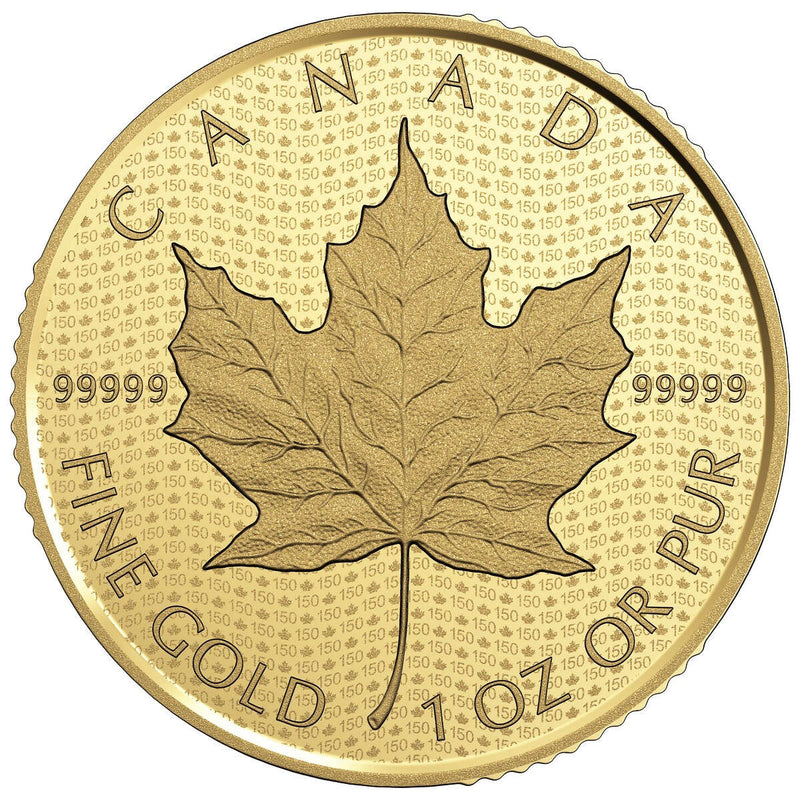 2017 $200 Canada 150: Iconic Maple Leaf - Pure Gold Coin Default Title