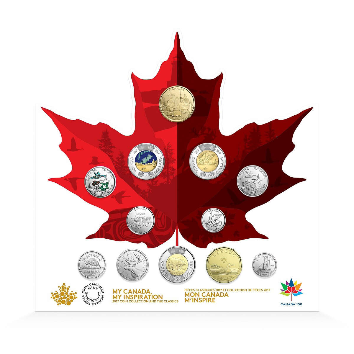 2017 Canada 150 Celebration 12-Coin Collection (MCMI) Default Title