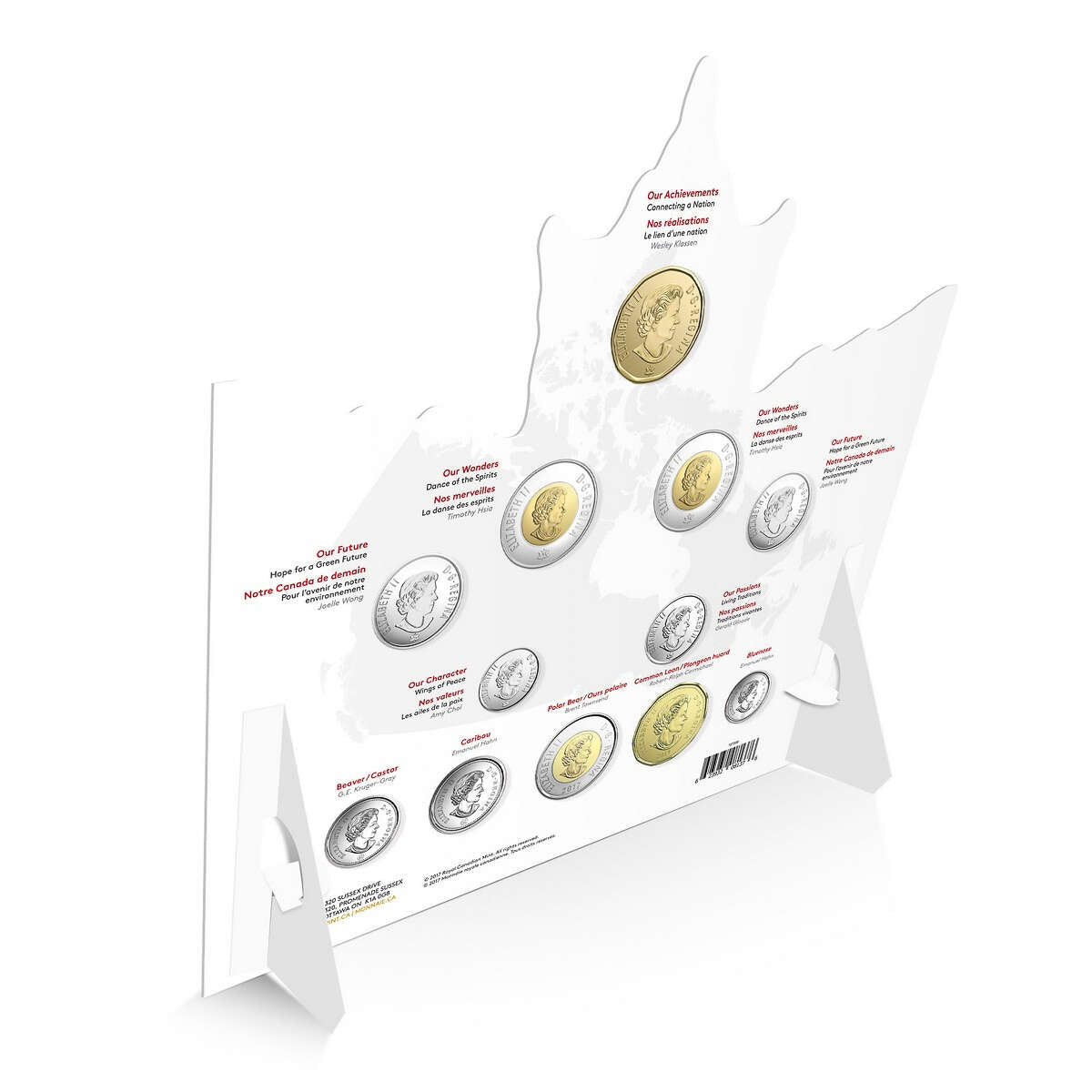 2017 Canada 150 Celebration 12-Coin Collection (MCMI)