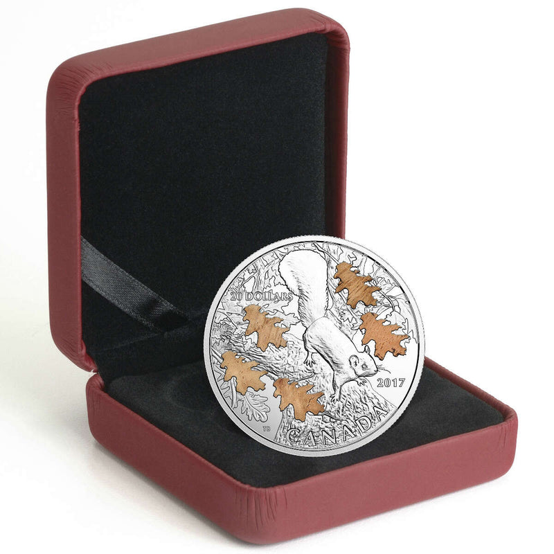 2017 $20 The Nutty Squirrel and the Mighty Oak - Pure Silver Coin Default Title