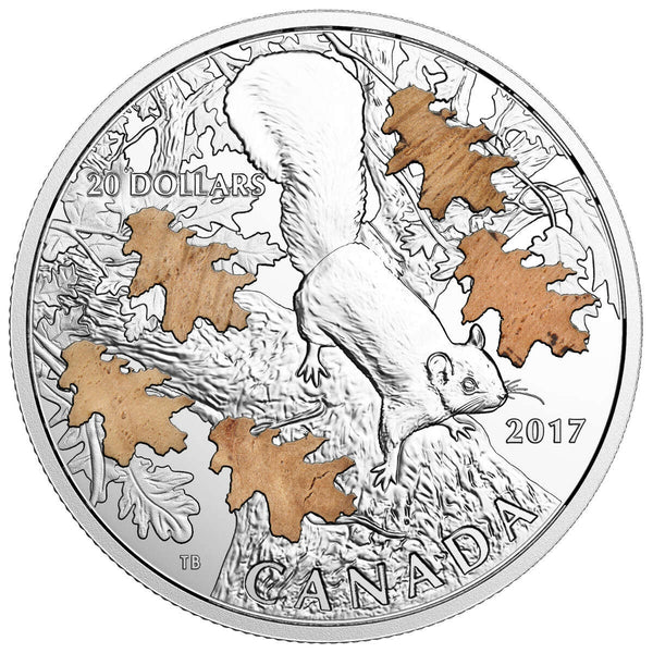 2017 $20 The Nutty Squirrel and the Mighty Oak - Pure Silver Coin