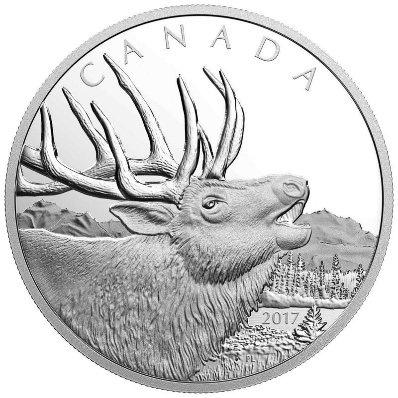 2017 $125 Call of the Wild: Elk - Pure Silver Half Kilo Coin Default Title
