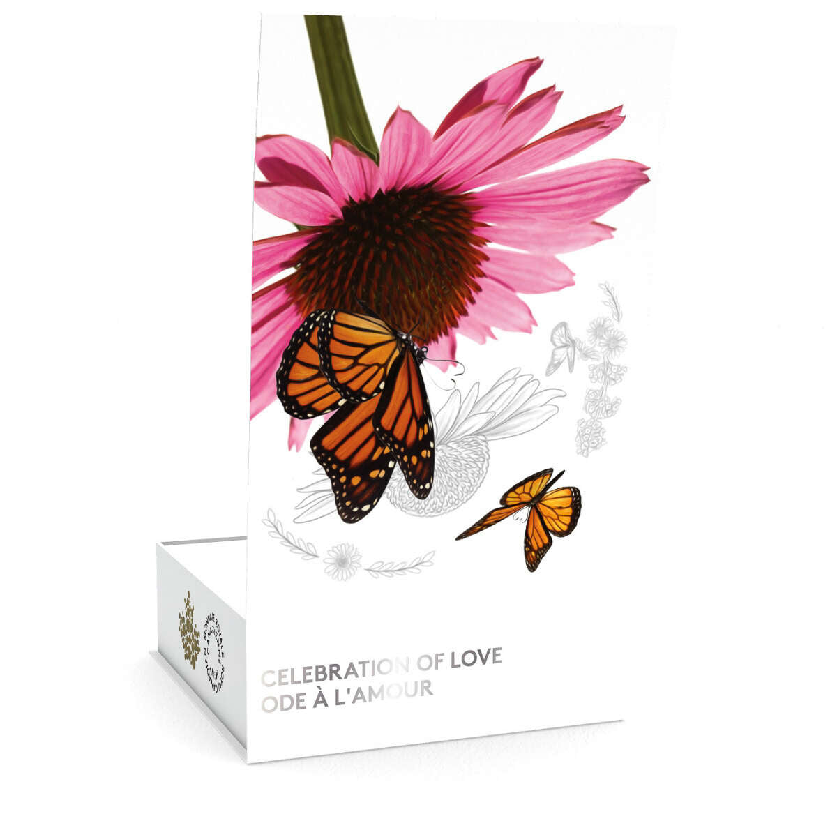 2017年 $3 ファインシルバー 愛の祝典 2017 $3 Celebration of Love - Pure Silver Coin