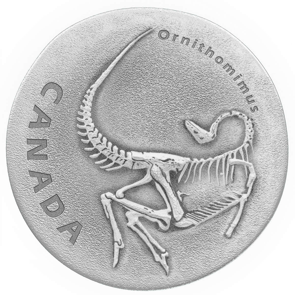 2017 $20 Ancient Canada: Ornithomimus - Pure Silver Coin in Floating Frame Default Title