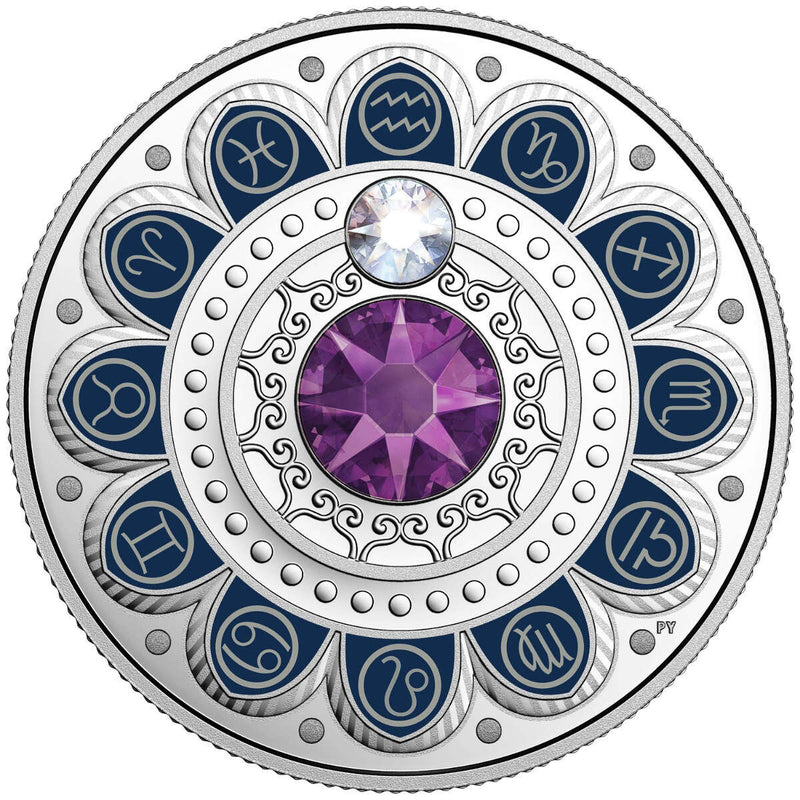 2017 $3 Zodiac Series: Aquarius - Pure Silver Coin Default Title