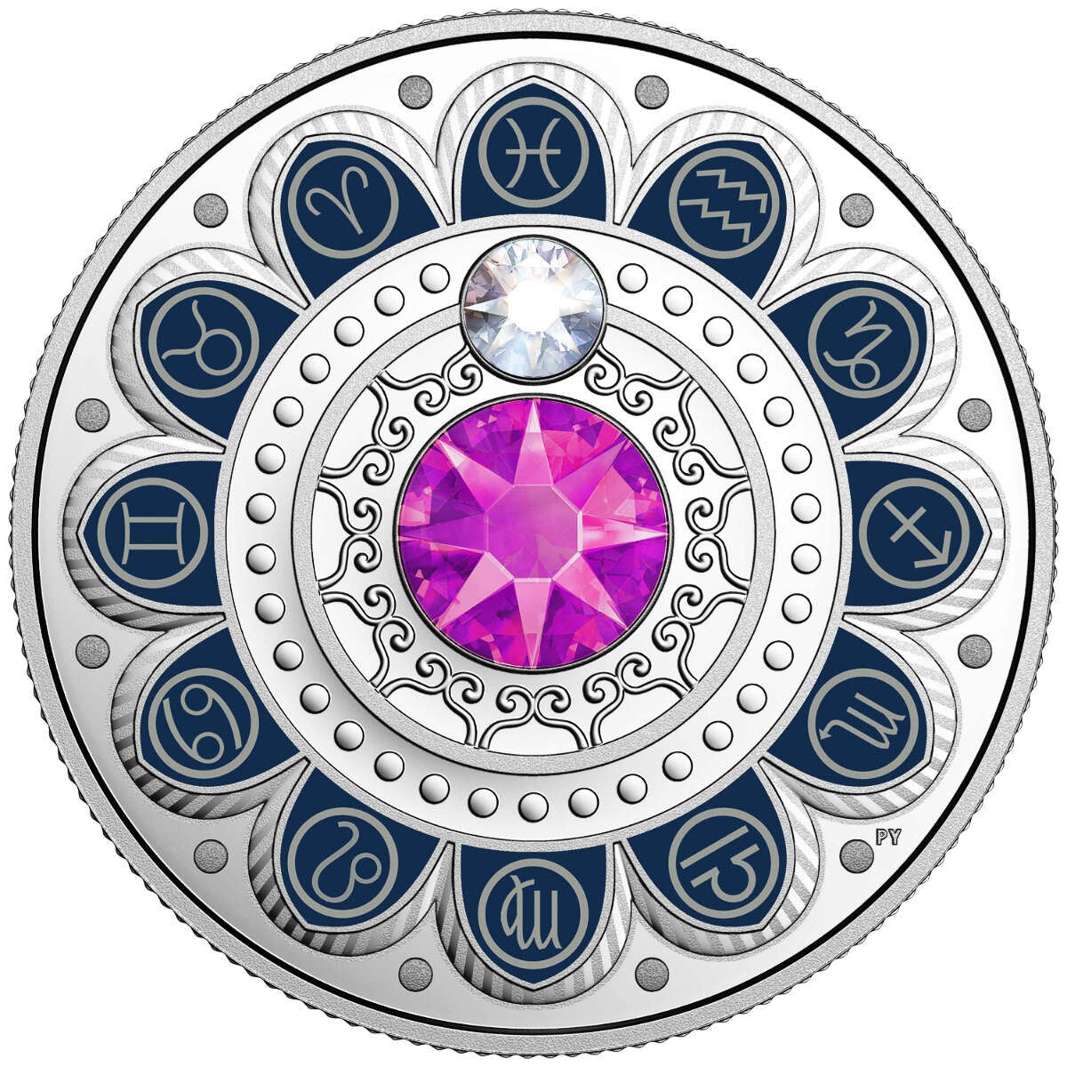 2017 $3 Zodiac Series: Pisces - Pure Silver Coin Default Title