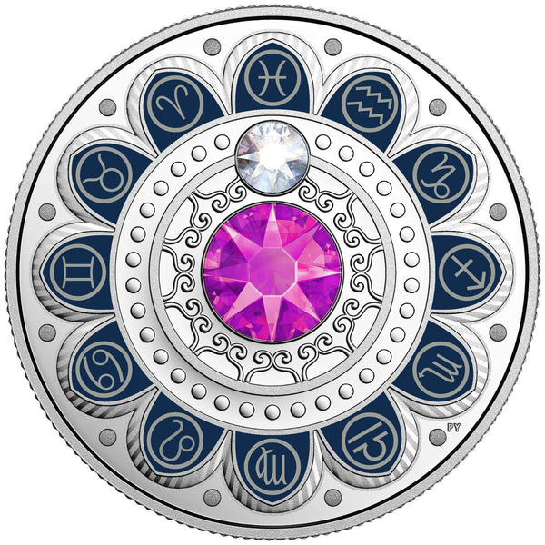 2017 $3 Zodiac Series: Pisces - Pure Silver Coin