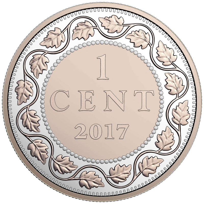 2017 1c Legacy of the Penny - Pure Silver 5-Coin Set with Selective Rose Gold Plating Default Title