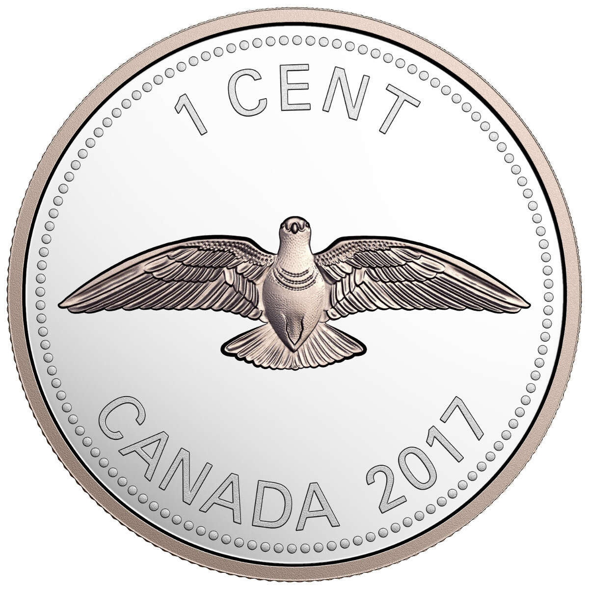 2017 1c Legacy of the Penny - Pure Silver 5-Coin Set with Selective Rose Gold Plating Default Title