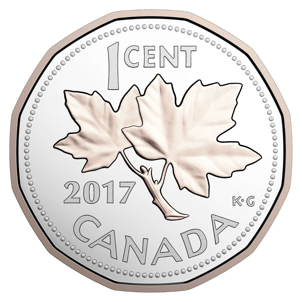 2017 1c Legacy of the Penny - Pure Silver 5-Coin Set with Selective Rose Gold Plating Default Title