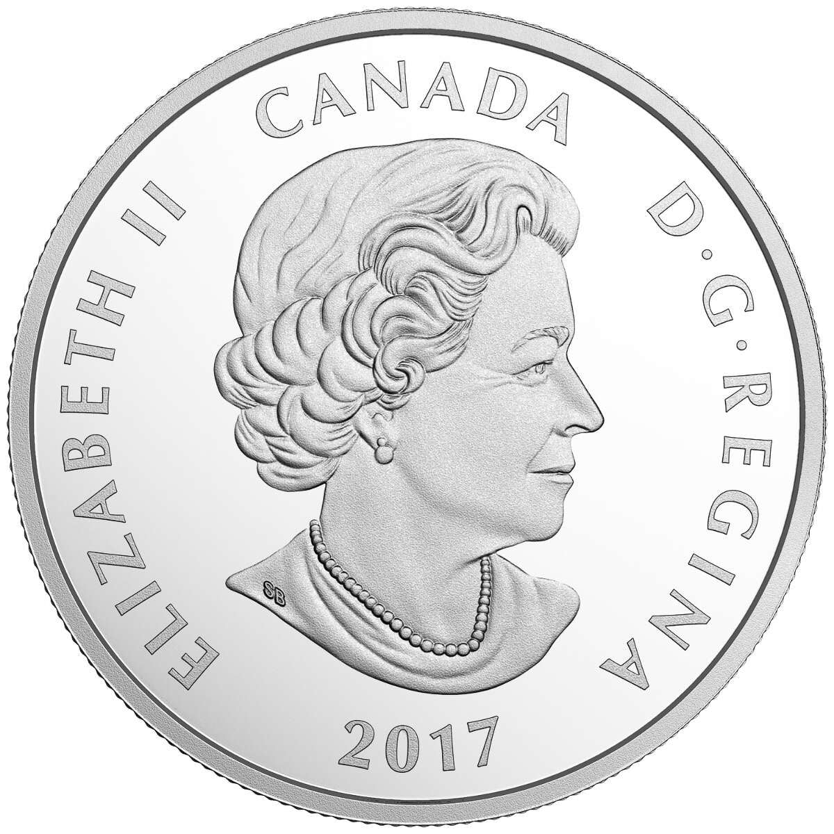 2017 $10 Birds Among Nature's Colours: Tufted Titmouse - Pure Silver C