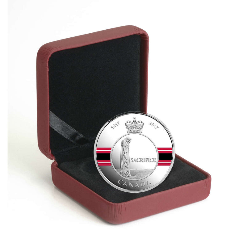 2017 $20 Canadian Honours: Sacrifice Medal - Pure Silver Coin Default Title