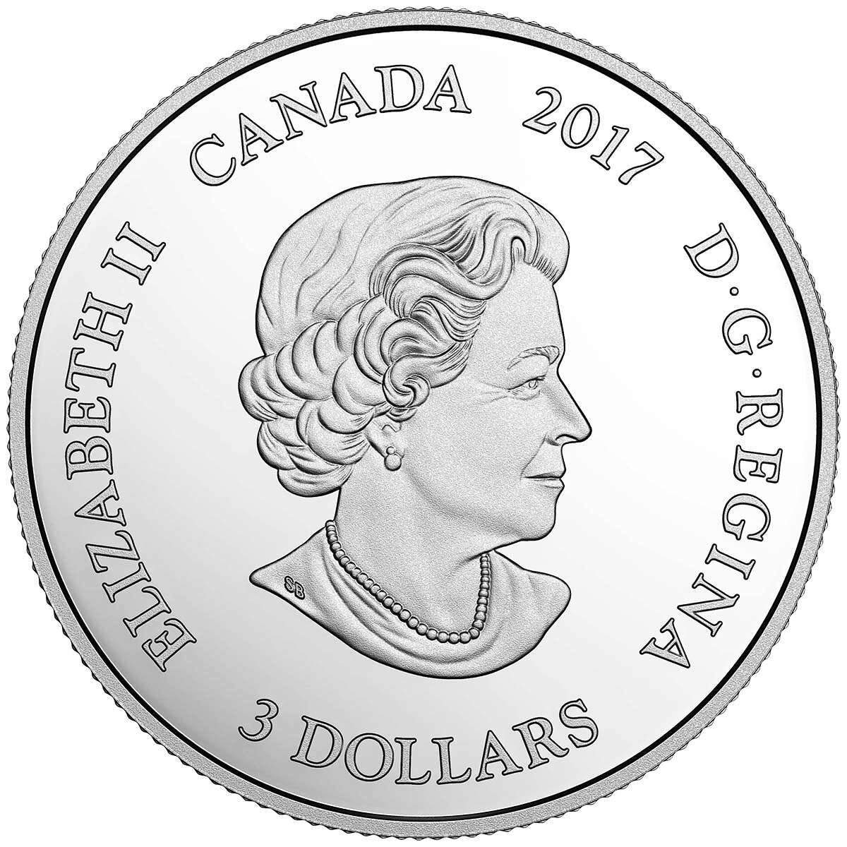 2017 $3 Zodiac Series: Sagittarius - Pure Silver Coin