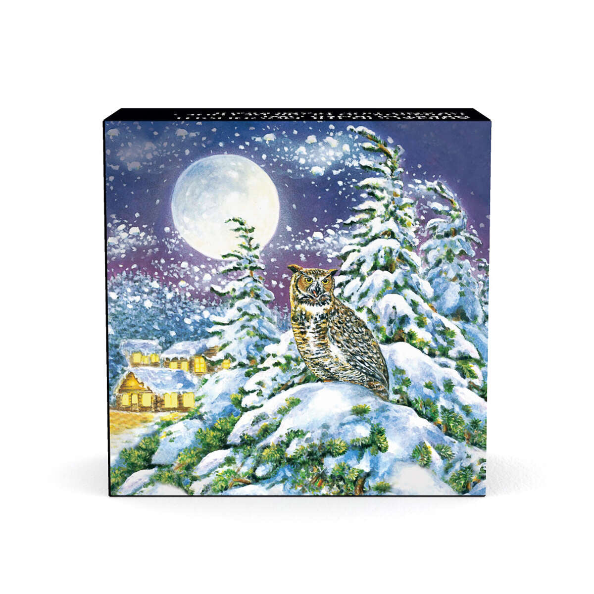 2017 $30 Animals in the Moonlight: Great Horned Owl Default Title