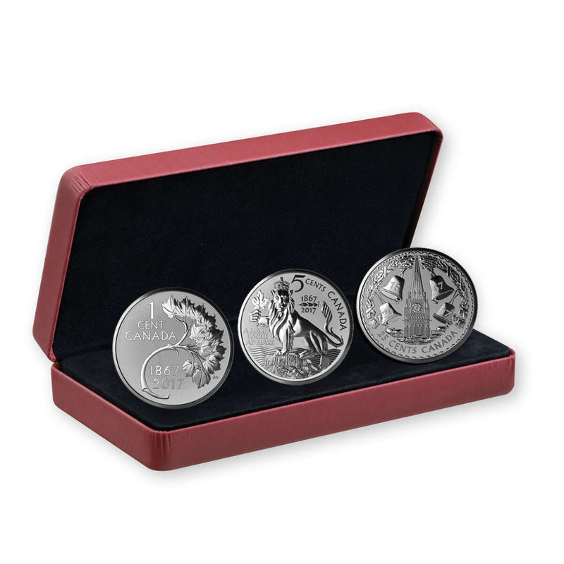 2017 RCM Lore: The Forgotten 1927 Designs - Pure Silver 3 Coin Set Default Title