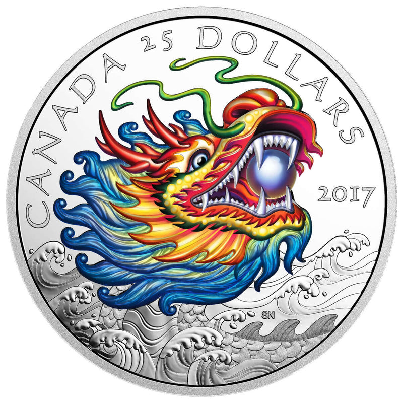 2017 $25 Dragon - Pure Silver Coin Default Title
