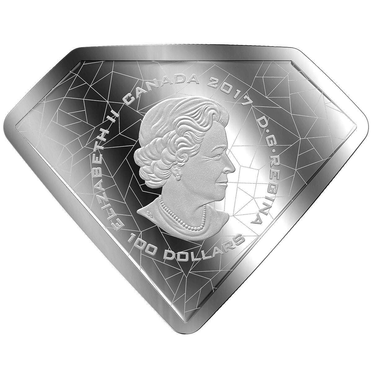 2017 $100 DC Comics Originals: <i>Superman's Shield</i> - Pure Silver Coin Default Title