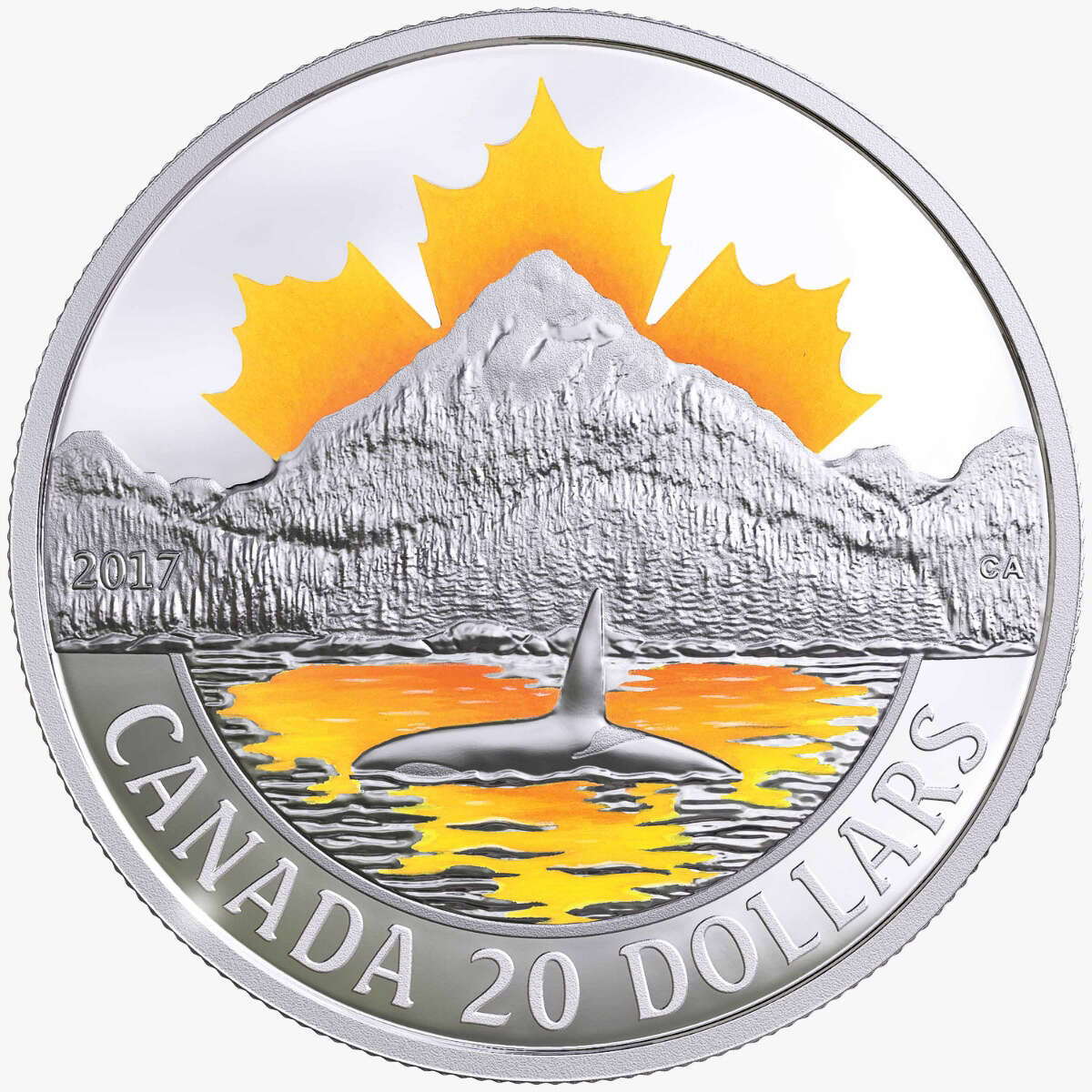 2017 $20 Canada's Coasts: Pacific Coast - Pure Silver Coin Default Title