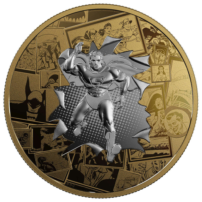 2017 $50 DC Comics Originals: All Star Comics - Pure Silver Coin Default Title
