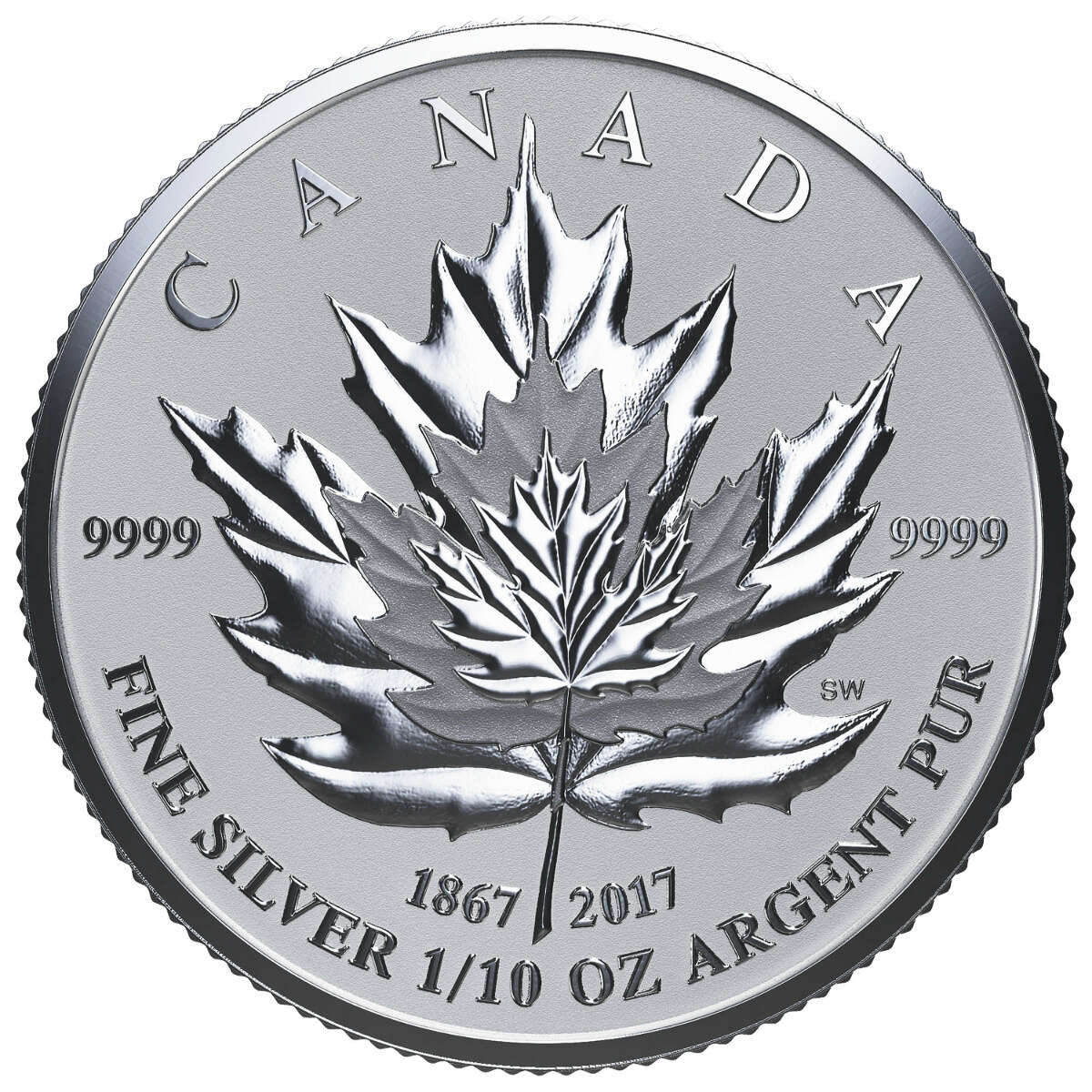 2017 Maple Leaf Tribute - Pure Silver Fractional Set