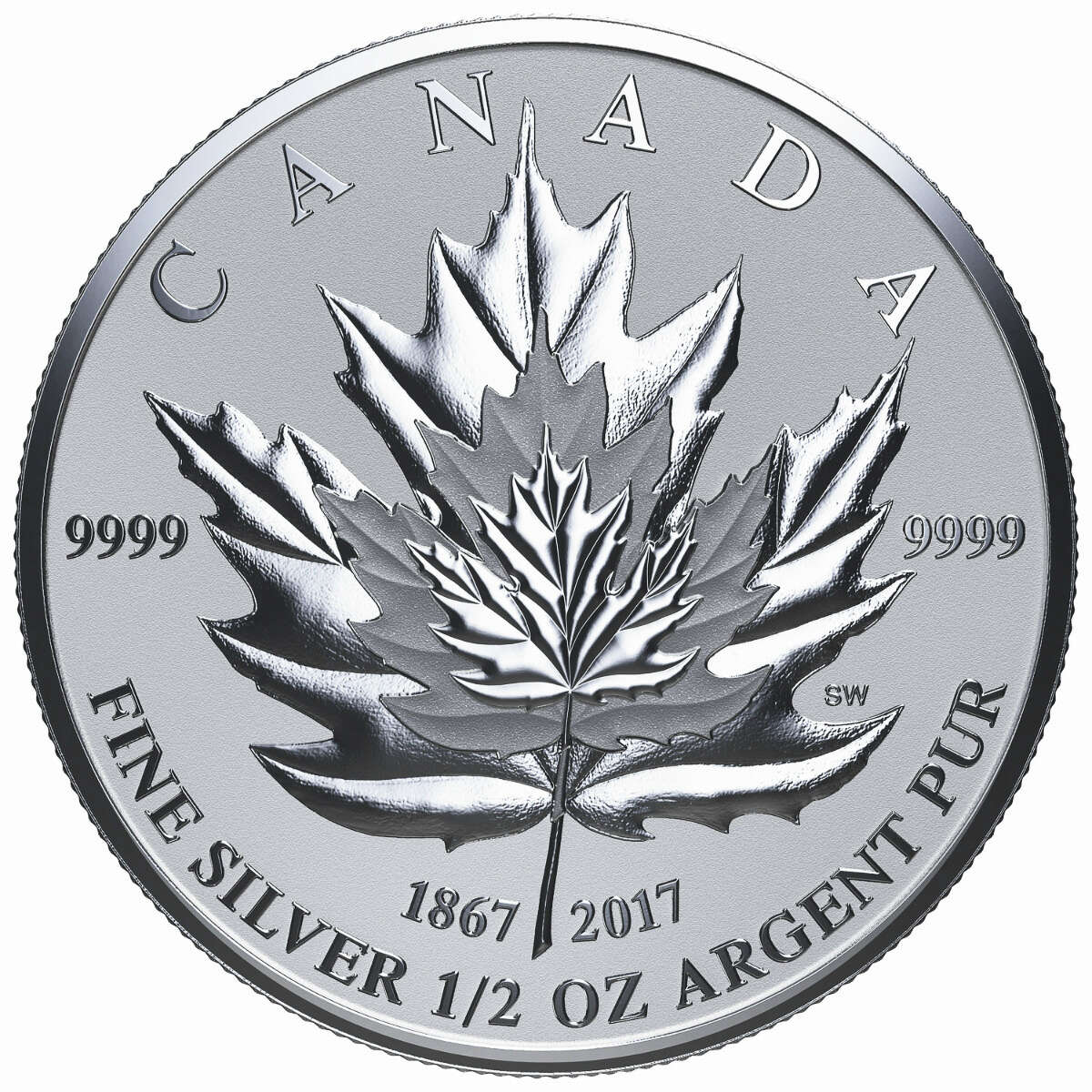 2017 Maple Leaf Tribute - Pure Silver Fractional Set Default Title