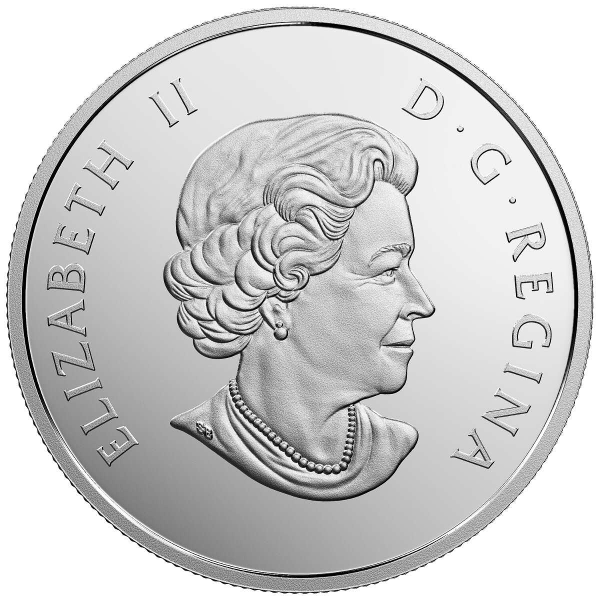 2017 $20 Canoe to Tranquil Times - Pure Silver Coloured Coin