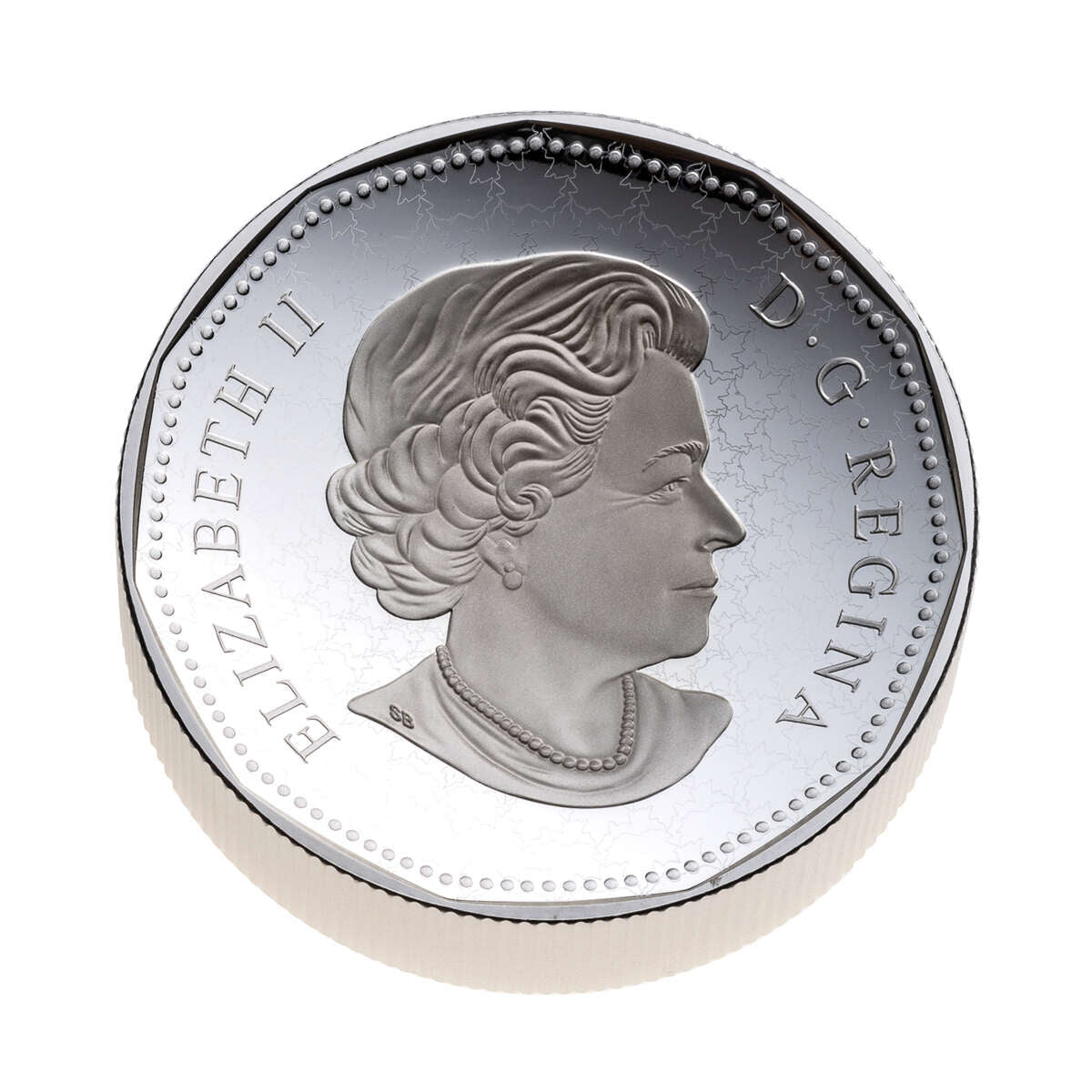 2018 $1 From the R&D Lab : Double Concave - Pure Silver Coin