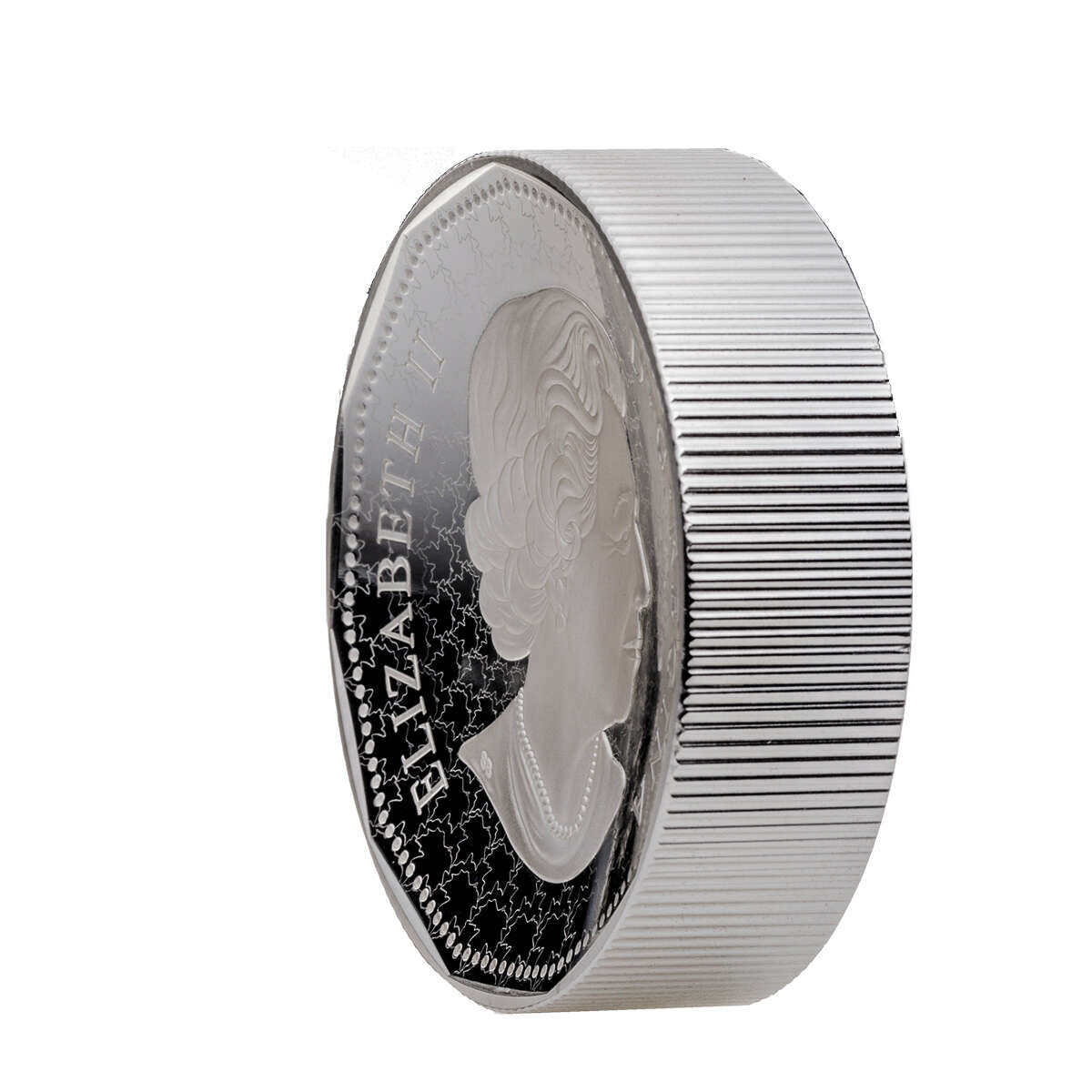 2018 $1 From the R&D Lab : Double Concave - Pure Silver Coin