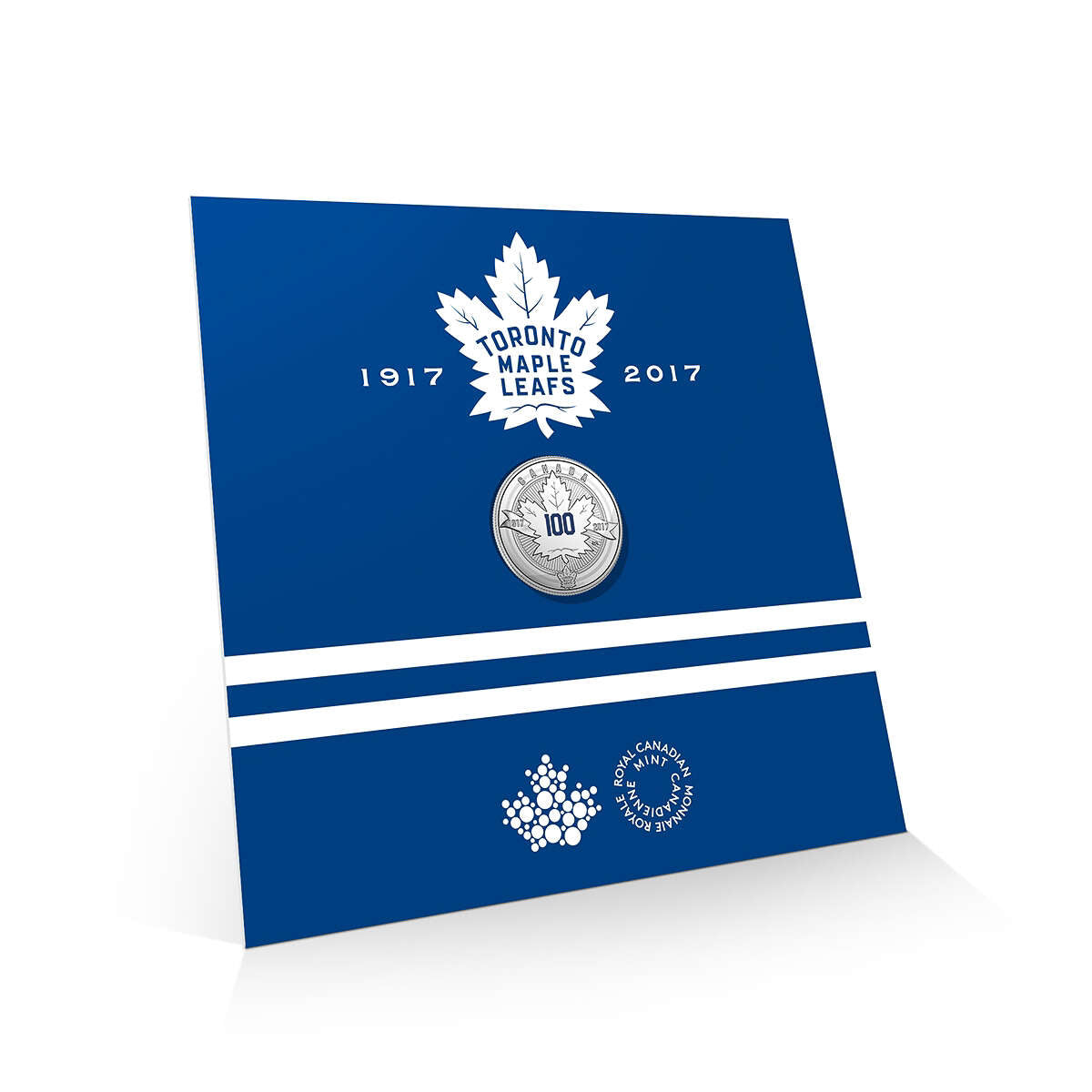 1917-2017 $3 100th Anniversary of Toronto Maple Leafs - Pure Silver Coin Default Title