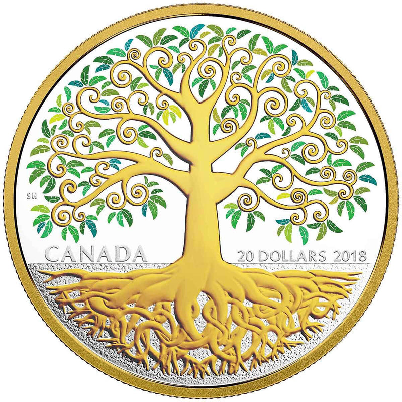 2018 $20 Tree of Life - Pure Silver Coin Default Title