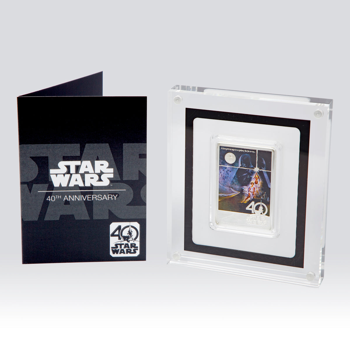 2017 $2 Star Wars Poster Collection: Episode 4 - 40th Anniversary - 1 oz. Pure Silver Coloured Coin