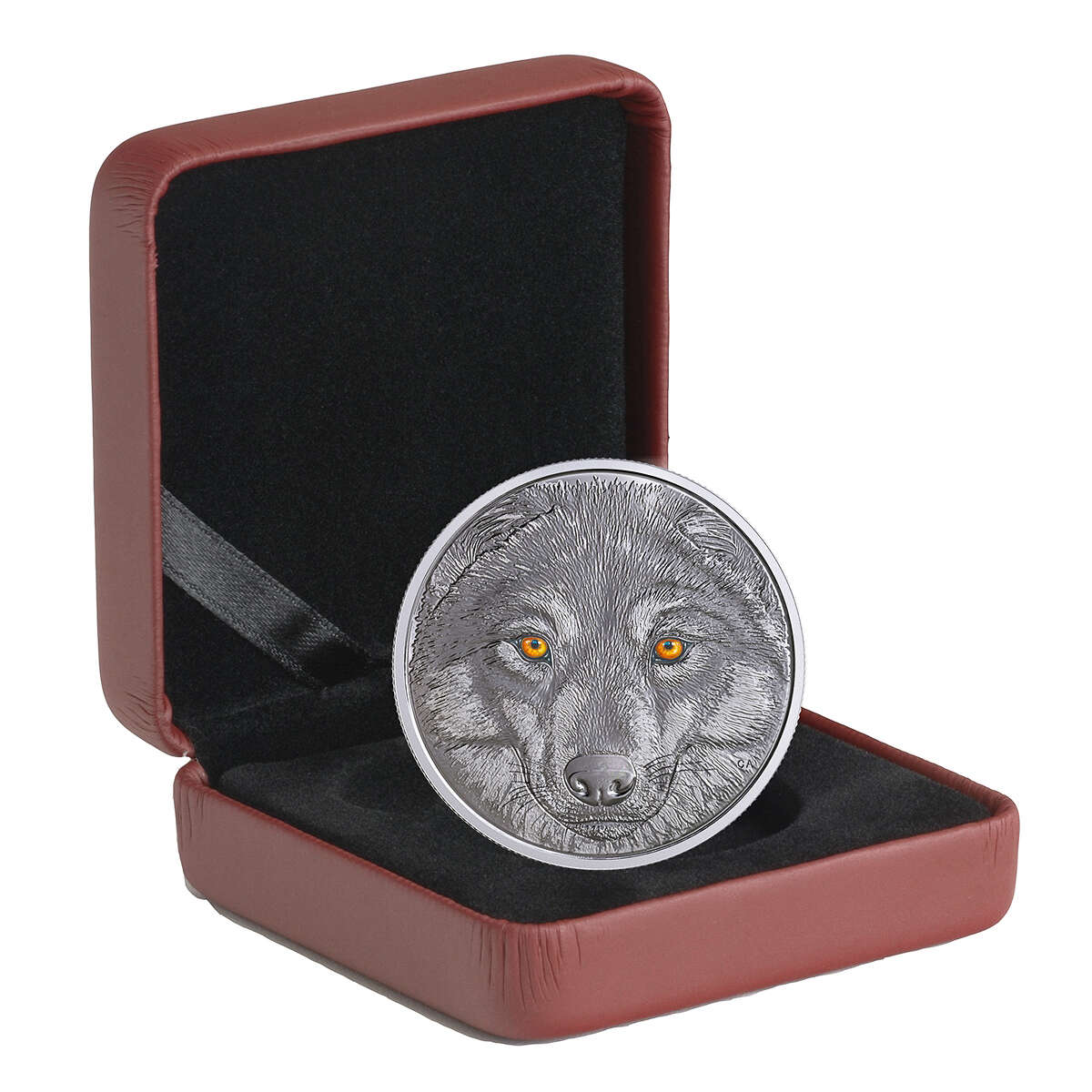 2017 $15 In the Eyes of the Wolf - Pure Silver Coin Default Title